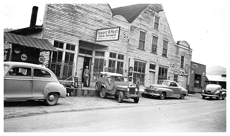 The Original Mast Store in Valle Crucis, ca. early 1950s.
